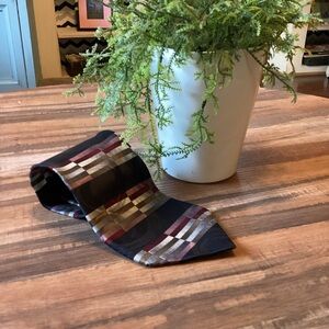 John Henry Men's Silk Multicolor Vintage Necktie Classic Width & Length USA  #19